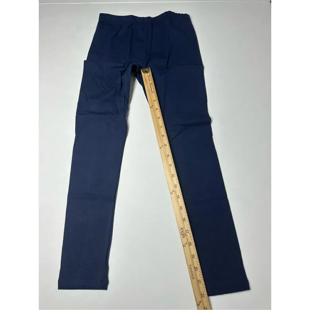 NWT The Children's Place Girl's Full-Length Leggings Navy Size L(10-12)